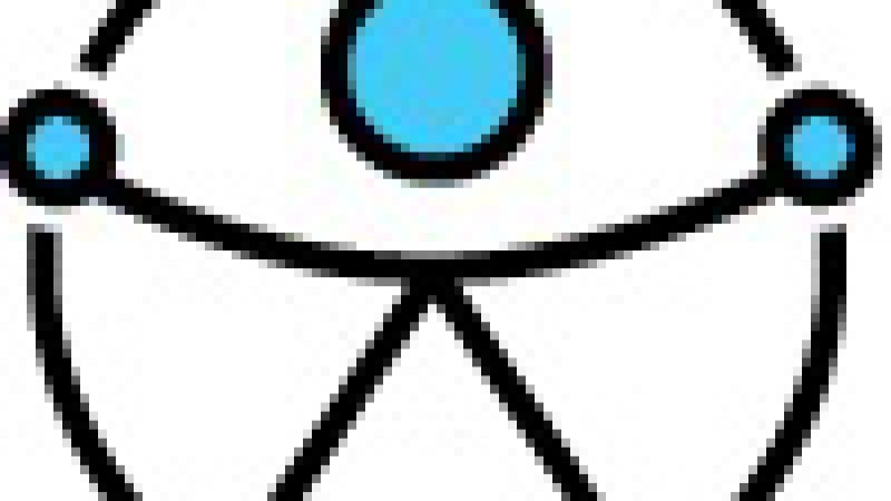 Descrição da imagem: O alcance global deste logotipo é transmitido por um círculo, com a figura simétrica conectado para representar uma harmonia entre os seres humanos em sociedade. Esta figura humana universal com os braços abertos simboliza inclusão